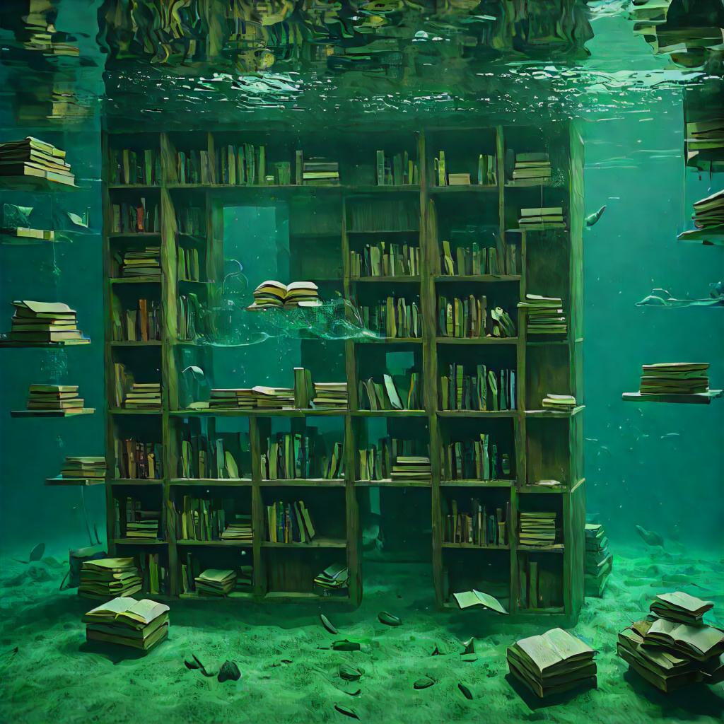 An underwater library